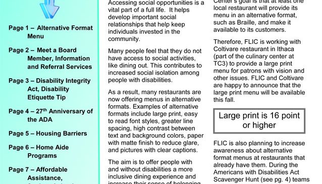 FLIC Newsletter Spring 2017