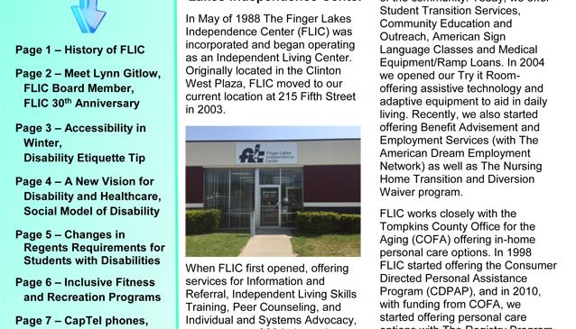 FLIC Newsletter Winter 2018