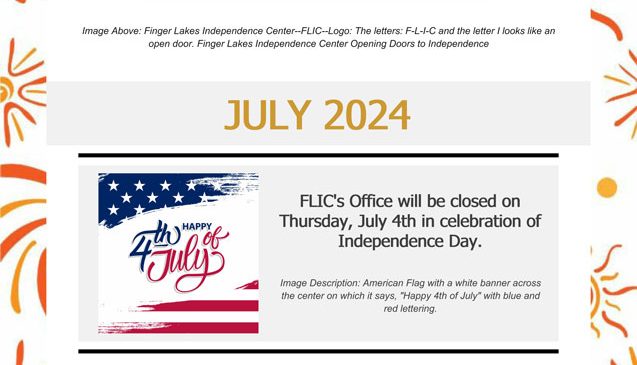 FLIC Newsletter July 2024