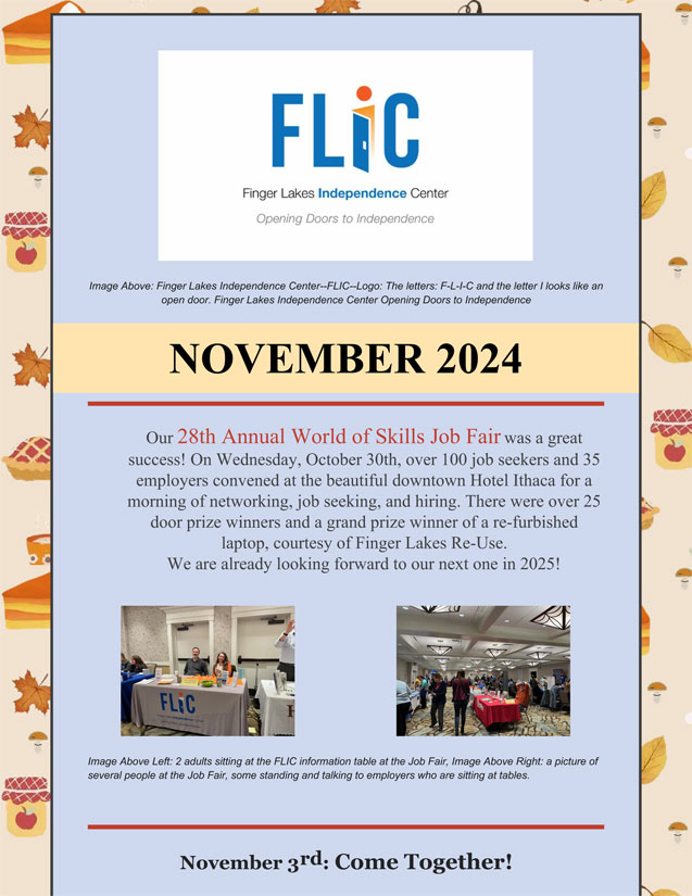 FLIC Newsletter November 2024