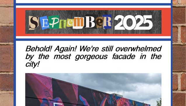 Finger Lakes Independence Center--FLIC--Logo: The letters: F-L-I-C and the letter I looks like an open door. Finger Lakes Independence Center Opening Doors to Independence. September 2025 e-newsletter edition photo, blue border with white brick background, content is black, red and blue on a white background