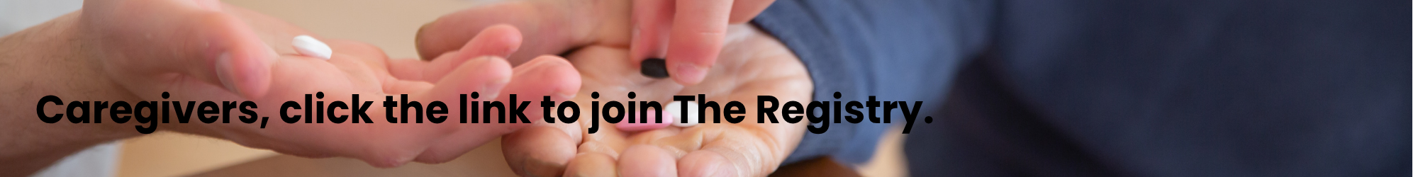 Caregivers click the link to join The Registry
